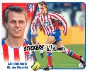 Sticker Gronkjaer - Liga Spagnola 2005-2006 n. 63 - Colecciones ESTE