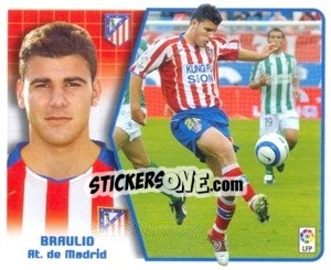 Sticker Braulio - Liga Spagnola 2005-2006 n. 67 - Colecciones ESTE