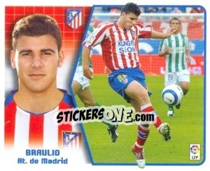 Cromo Braulio - Liga Spagnola 2005-2006 - Colecciones ESTE