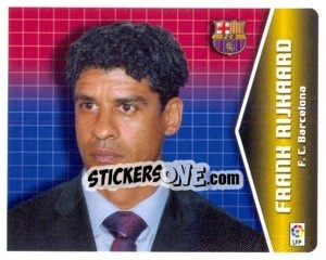 Sticker Frank Rijkaard - Liga Spagnola 2005-2006 - Colecciones ESTE