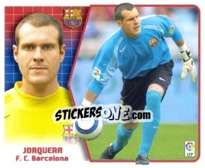 Sticker Jorquera - Liga Spagnola 2005-2006 n. 75 - Colecciones ESTE