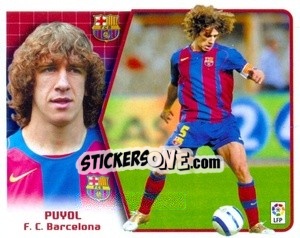 Sticker Puyol - Liga Spagnola 2005-2006 n. 79 - Colecciones ESTE
