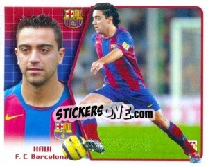 Sticker Xavi - Liga Spagnola 2005-2006 - Colecciones ESTE