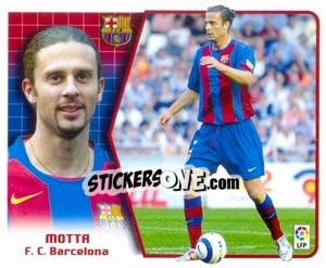 Sticker Motta - Liga Spagnola 2005-2006 n. 85 - Colecciones ESTE