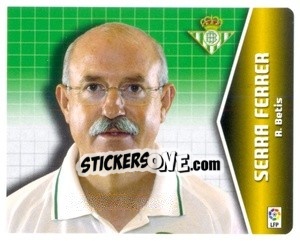 Cromo Serra Ferrer - Liga Spagnola 2005-2006 - Colecciones ESTE