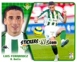 Sticker Luis fernandez - Liga Spagnola 2005-2006 - Colecciones ESTE