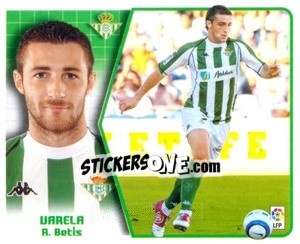 Sticker Varela - Liga Spagnola 2005-2006 - Colecciones ESTE