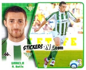 Sticker Varela - Liga Spagnola 2005-2006 n. 104 - Colecciones ESTE
