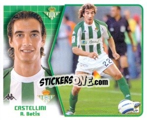 Cromo Castellini - Liga Spagnola 2005-2006 n. 105 - Colecciones ESTE