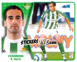 Sticker Fernando - Liga Spagnola 2005-2006 - Colecciones ESTE