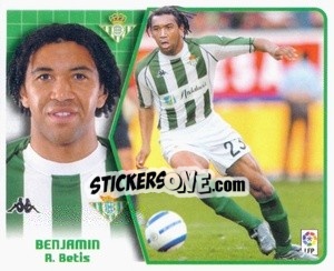 Cromo Benjamín - Liga Spagnola 2005-2006 - Colecciones ESTE