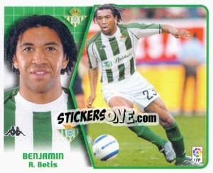 Sticker Benjamín - Liga Spagnola 2005-2006 n. 109 - Colecciones ESTE