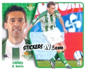 Sticker Cañas - Liga Spagnola 2005-2006 n. 113 - Colecciones ESTE