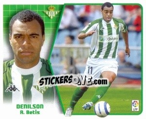 Sticker Denilson - Liga Spagnola 2005-2006 n. 115 - Colecciones ESTE