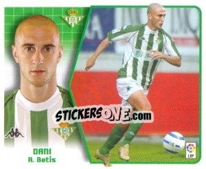 Cromo Dani - Liga Spagnola 2005-2006 n. 117 - Colecciones ESTE