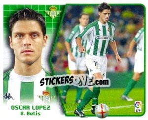 Sticker Oscar López - Liga Spagnola 2005-2006 - Colecciones ESTE