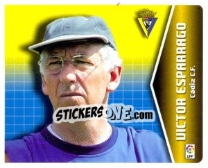 Sticker Victor Esparrago - Liga Spagnola 2005-2006 n. 122 - Colecciones ESTE