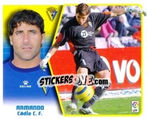 Sticker Armando - Liga Spagnola 2005-2006 n. 123 - Colecciones ESTE