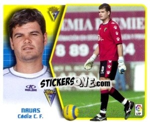 Sticker Navas - Liga Spagnola 2005-2006 n. 124 - Colecciones ESTE