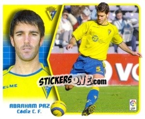 Cromo Abraham Paz - Liga Spagnola 2005-2006 - Colecciones ESTE