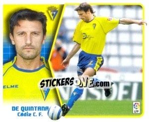 Sticker De Quintana - Liga Spagnola 2005-2006 - Colecciones ESTE