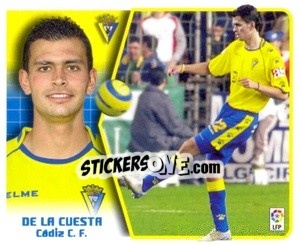 Sticker De La Cuesta - Liga Spagnola 2005-2006 - Colecciones ESTE
