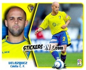Sticker Velázquez - Liga Spagnola 2005-2006 - Colecciones ESTE