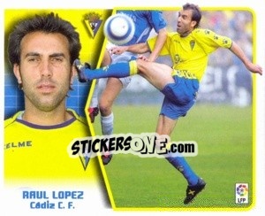 Cromo Raúl López