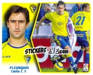 Sticker Fleurquin - Liga Spagnola 2005-2006 - Colecciones ESTE