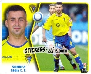 Sticker Suárez - Liga Spagnola 2005-2006 n. 134 - Colecciones ESTE