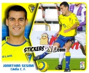 Sticker Jonathan Sesma - Liga Spagnola 2005-2006 - Colecciones ESTE