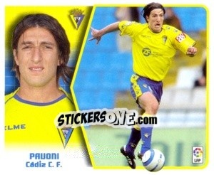 Cromo Pavoni - Liga Spagnola 2005-2006 - Colecciones ESTE