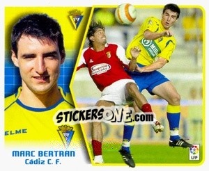 Sticker Marc Bertrán - Liga Spagnola 2005-2006 - Colecciones ESTE
