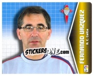Sticker Fernando Vázquez - Liga Spagnola 2005-2006 n. 147 - Colecciones ESTE