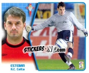 Cromo Esteban - Liga Spagnola 2005-2006 - Colecciones ESTE