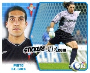 Cromo Pinto - Liga Spagnola 2005-2006 - Colecciones ESTE