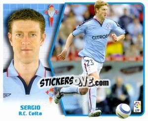 Figurina Sergio - Liga Spagnola 2005-2006 n. 151 - Colecciones ESTE