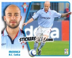 Sticker Méndez - Liga Spagnola 2005-2006 - Colecciones ESTE