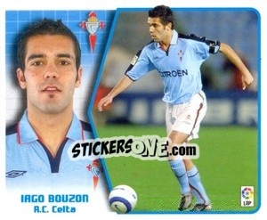 Sticker Iago Bouzón - Liga Spagnola 2005-2006 n. 156 - Colecciones ESTE
