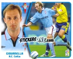 Sticker Giovanella - Liga Spagnola 2005-2006 n. 161 - Colecciones ESTE