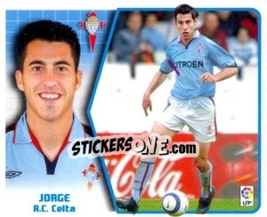 Sticker Jorge - Liga Spagnola 2005-2006 n. 162 - Colecciones ESTE