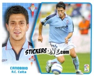 Sticker Canobbio - Liga Spagnola 2005-2006 - Colecciones ESTE