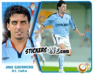 Sticker Javi Guerrero - Liga Spagnola 2005-2006 n. 168 - Colecciones ESTE