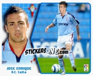 Cromo José Enrique - Liga Spagnola 2005-2006 - Colecciones ESTE