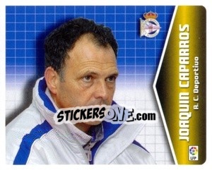 Sticker Joaquín Caparrós - Liga Spagnola 2005-2006 - Colecciones ESTE