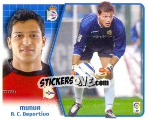 Cromo Munua - Liga Spagnola 2005-2006 - Colecciones ESTE