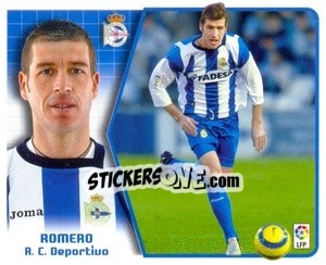 Sticker Romero - Liga Spagnola 2005-2006 n. 178 - Colecciones ESTE