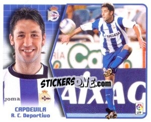 Sticker Capdevila - Liga Spagnola 2005-2006 n. 182 - Colecciones ESTE