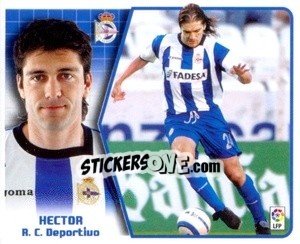 Sticker Héctor - Liga Spagnola 2005-2006 n. 183 - Colecciones ESTE