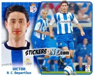 Sticker Víctor - Liga Spagnola 2005-2006 n. 187 - Colecciones ESTE